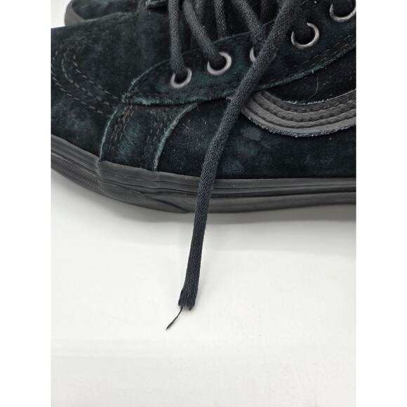 VANS Sk8-Hi MTE Leather High Top Skateboarding Sneaker Shoe Black Unisex 8M/9.5W main image 7